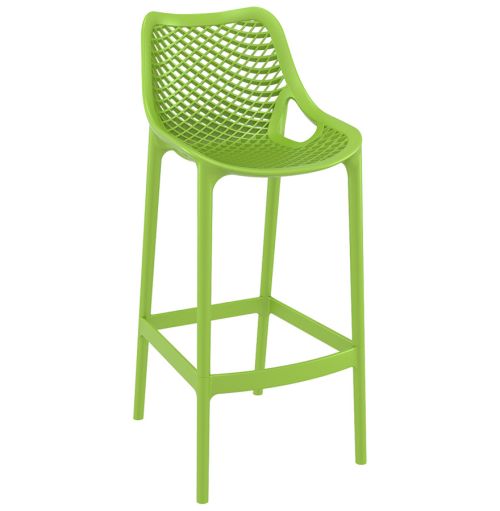 Tabouret de jardin 'BROZER' vert en matière plastique