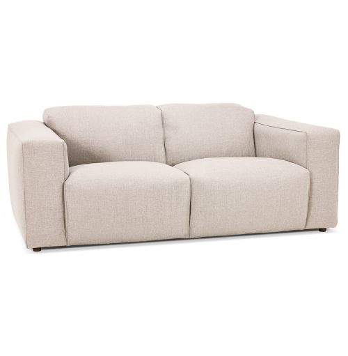 Canapé droit 'CANYON MEDIUM' beige - canapé 2 places design