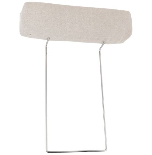 Appui-tête pour canapé 'LUCA' en tissu beige