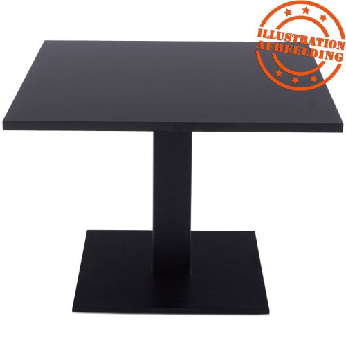 Pied de table 'NERO' 45 noir en métal
