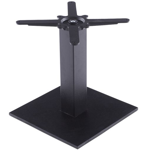 Pied de table 'NERO' 45 noir en métal