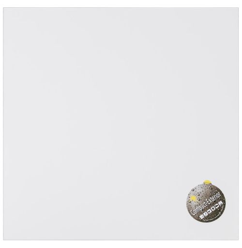 Plateau de table 'PLANO' carré 60x60cm blanc en résine compressée