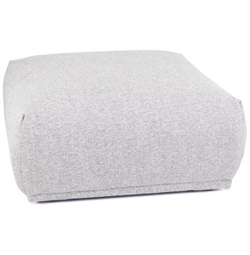 Pouf de canapé design 'SASKIA ONE' gris clair