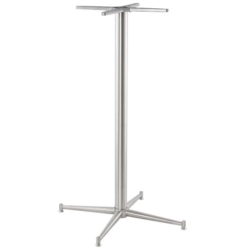 Pied de table 'TARGET' 110 en acier inoxydable