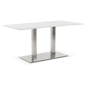 Table / bureau design 'DENVER' blanc - 160x80 cm