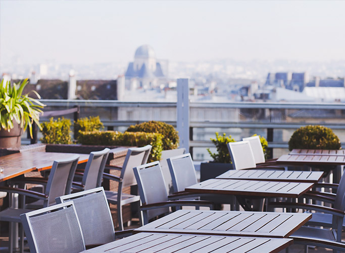 Rooftop : une terrasse de restaurant sur un toit - Photo 3 - Alterego Design